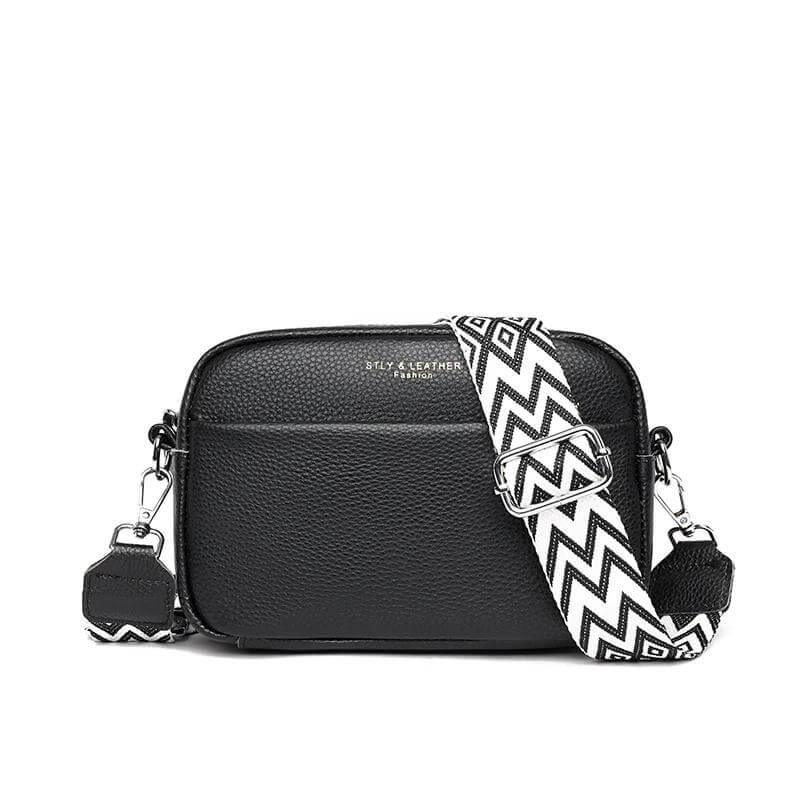 Rowan | Dames leren crossbody tas met verstelbare band