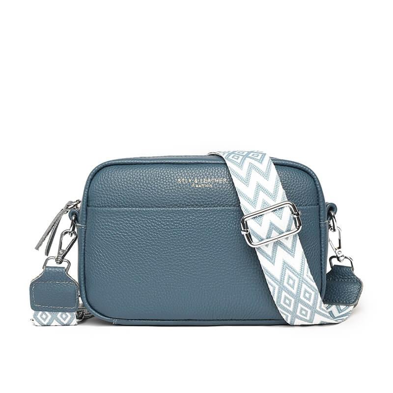 Rowan | Dames leren crossbody tas met verstelbare band