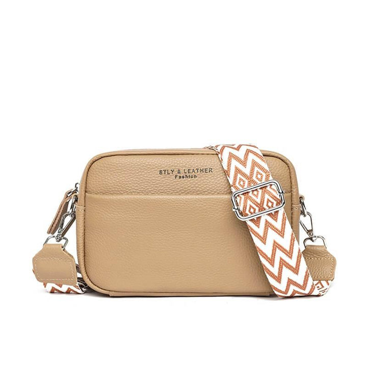 Rowan | Dames leren crossbody tas met verstelbare band