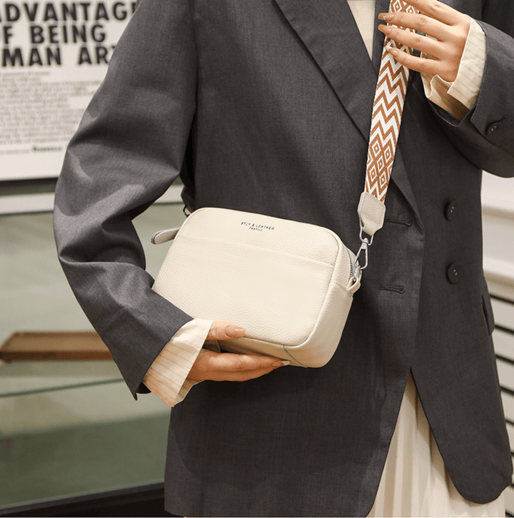 Rowan | Dames leren crossbody tas met verstelbare band