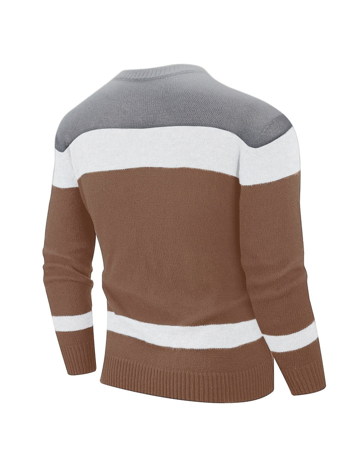Ethan | Geblokte Breisweater