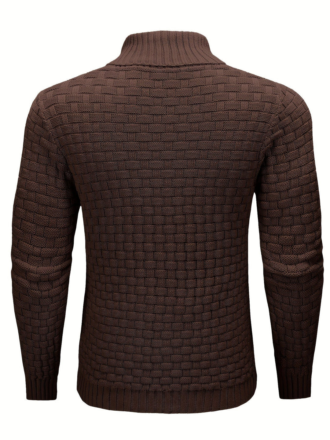 Alistair | Textured Shawl-Collar Sweater