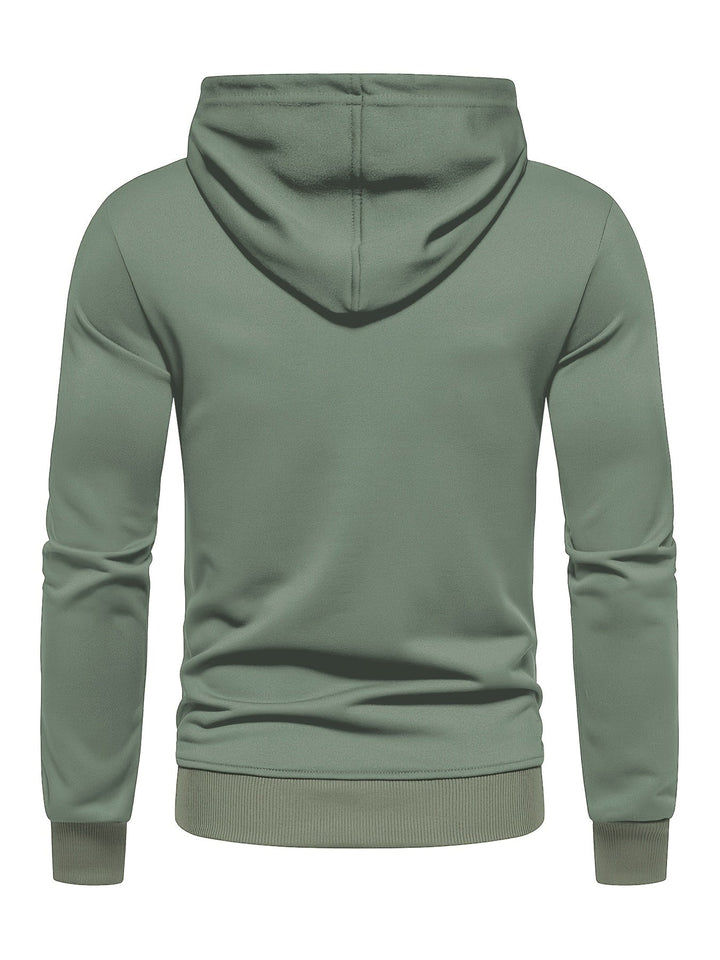 Heren Classic Sweatshirt Casual Pullover Hoodie