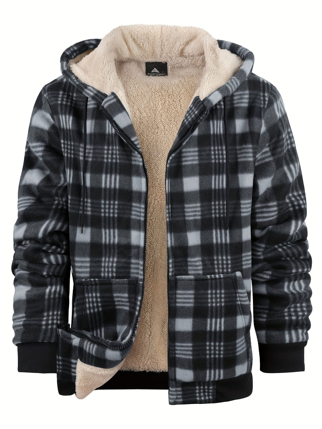 Declan | Gezellige Hooded Zip-Up Jast
