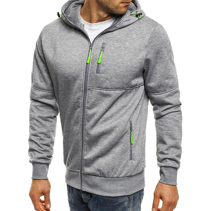 Callahan | Heren hoodie met rits en ritszakken