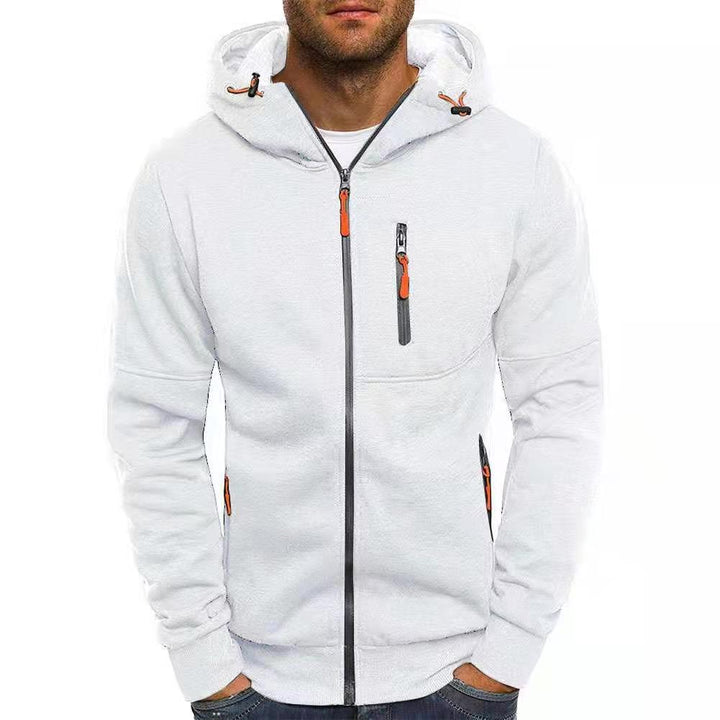 Callahan | Heren hoodie met rits en ritszakken