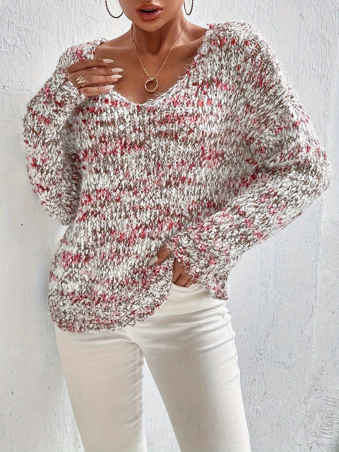 Serina - Casual Trui met Lange Mouwen