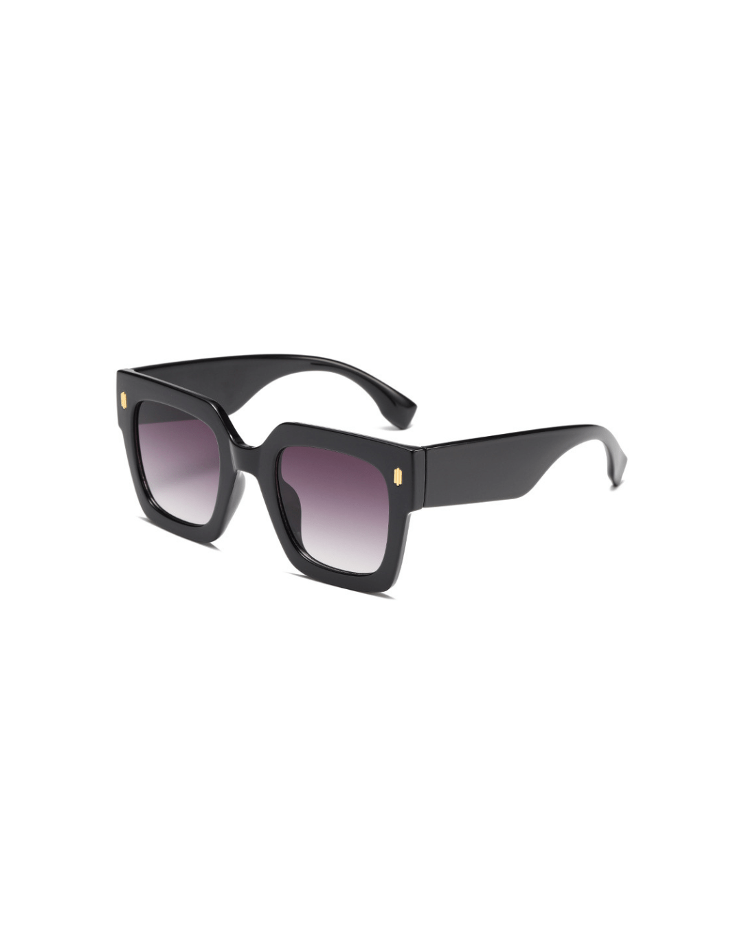Ann | Oversized Zonnebril Zwart