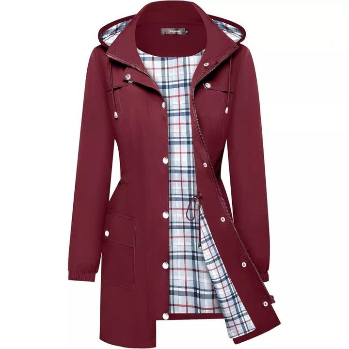 Francesca | Dames jas met capuchon en ritssluiting