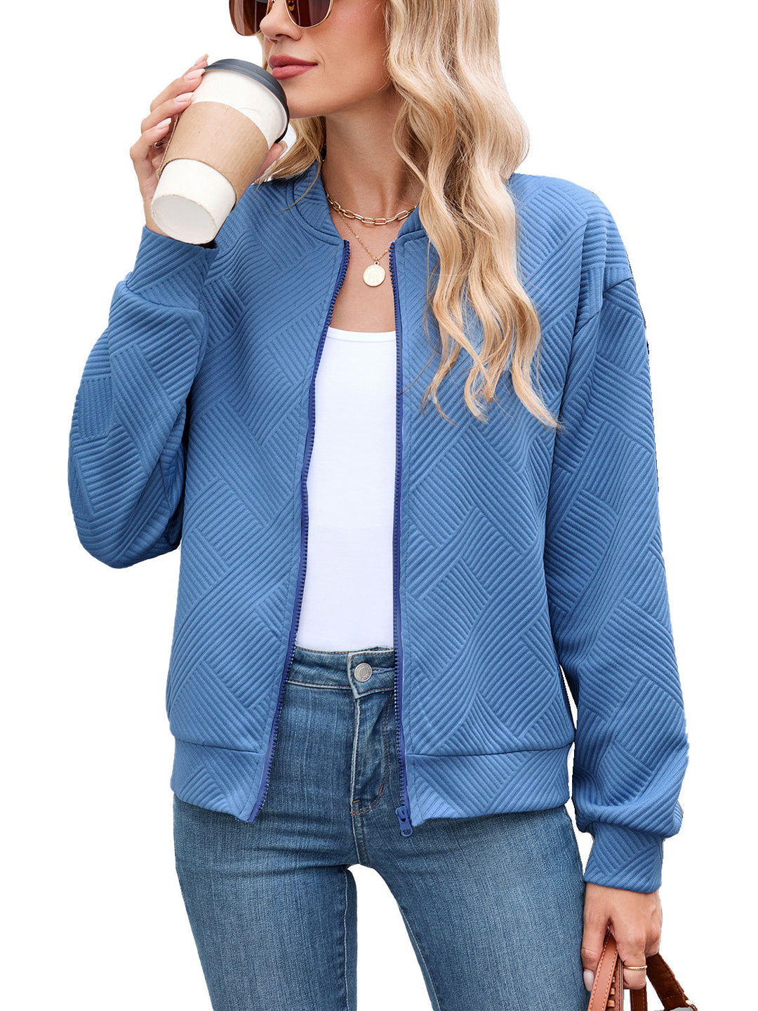 Eithne | Gequilted High-Neck Understated Puffer Jast