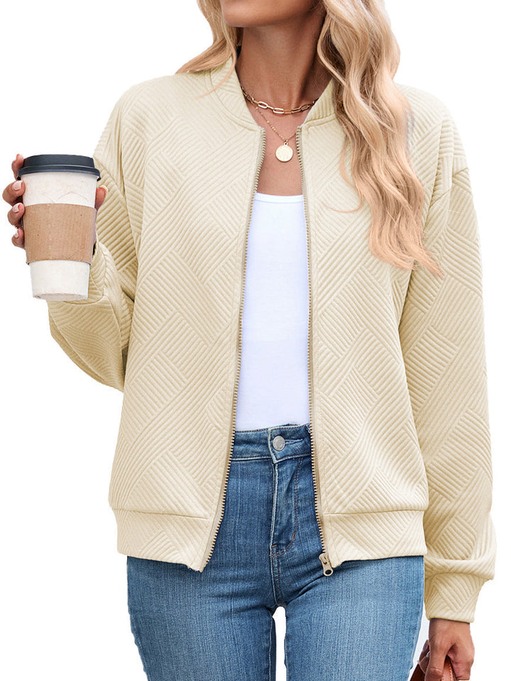 Eithne | Gequilted High-Neck Understated Puffer Jast