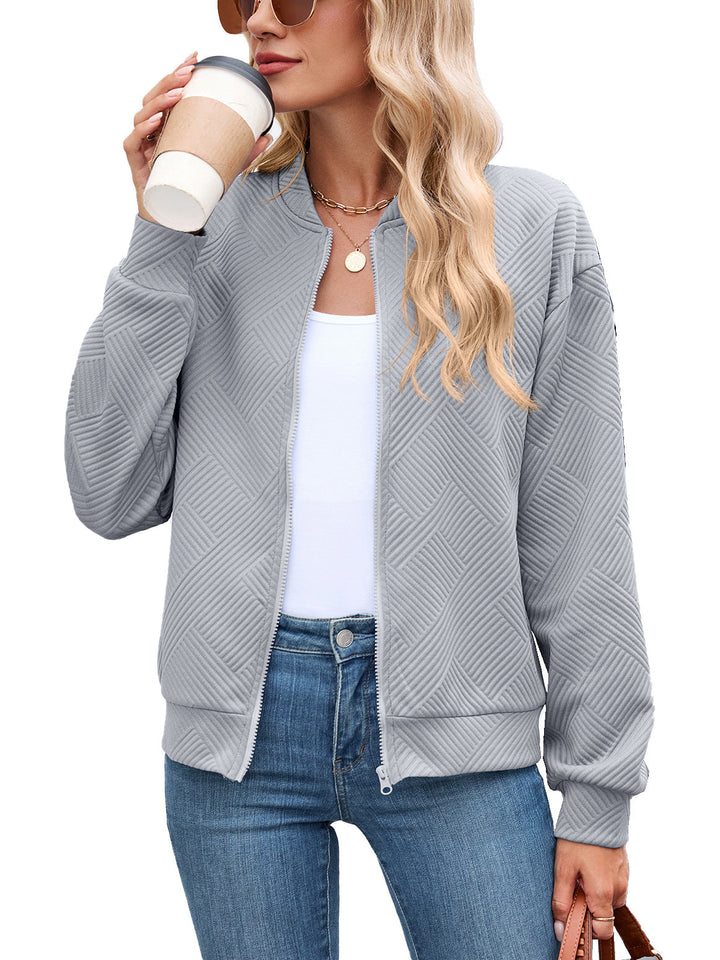 Eithne | Gequilted High-Neck Understated Puffer Jast