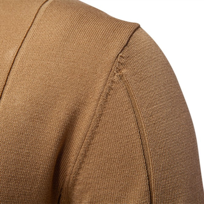 Amalfi Tipped Cuff Zip Polo