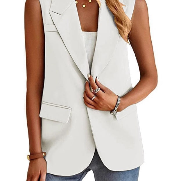 Esme | Dames Mouwloze Blazer Vest