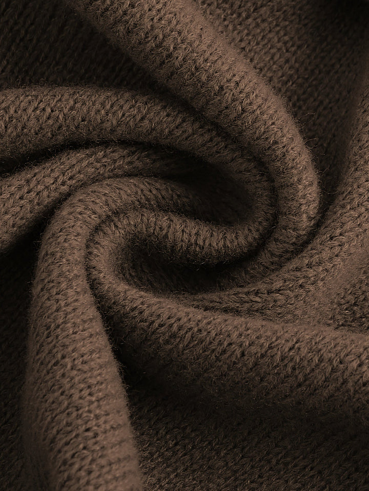 Gideon | Kabelgebreide V-hals Sweater Vest
