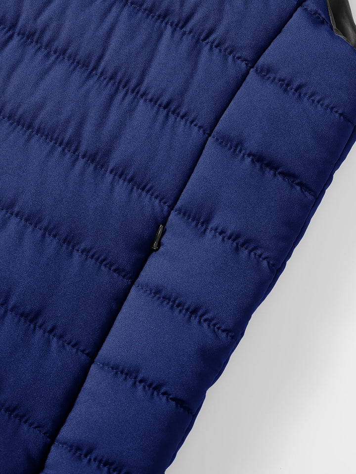 Donovan | Gewatteerd Vest met Staande Kraag