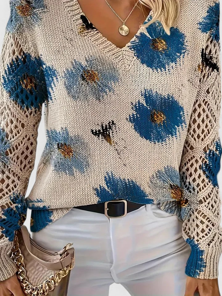 BRIANNA – BLOEIENDE CHIC BREISWEATER