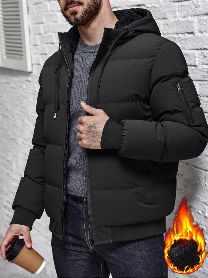 Bruce | Gequilt Winterjack met Capuchon