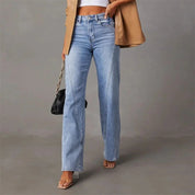 Eevi | Wijde Denim Broek Dames – Wijde Pijpen – Comfort Fit