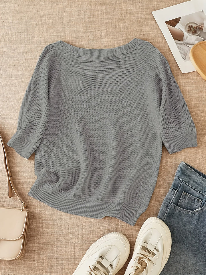 Lena | Relaxed Open-Knit Trui