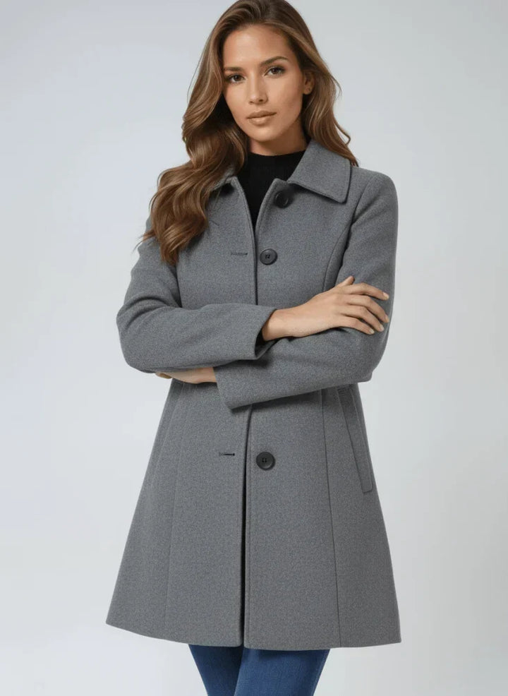 Fionnuala | Gestructureerde Sculpted Draped Coat