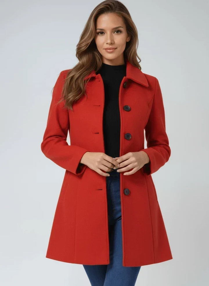 Fionnuala | Gestructureerde Sculpted Draped Coat