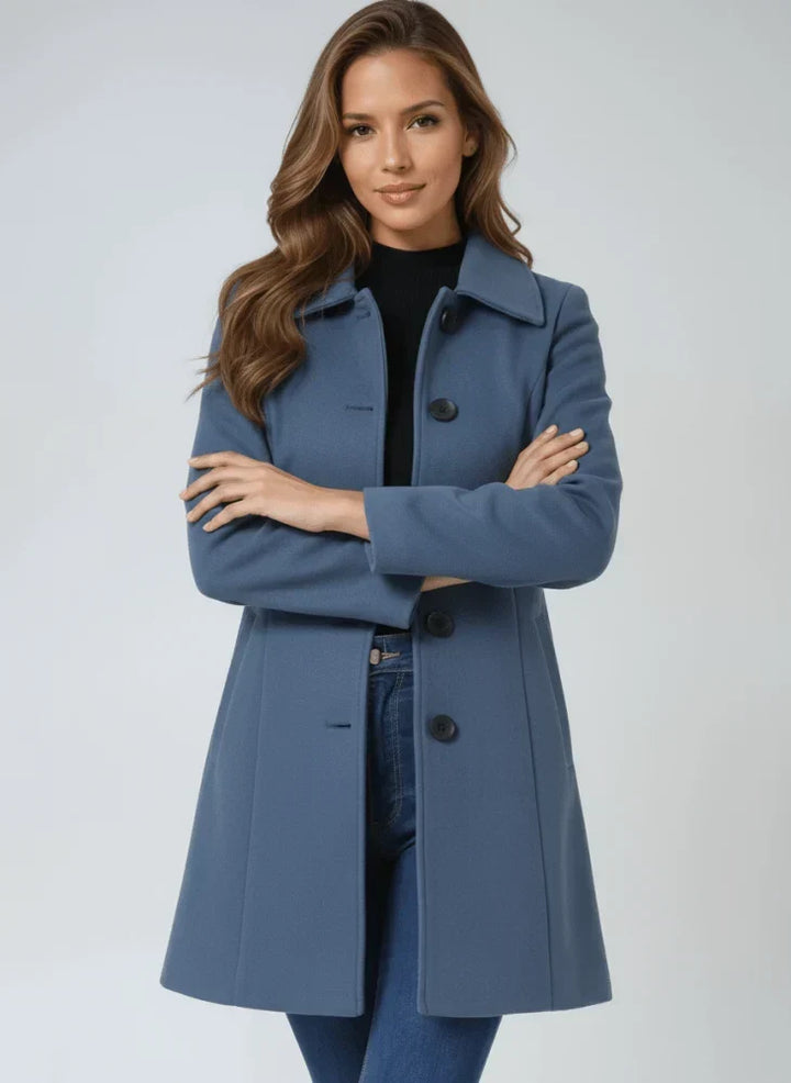 Fionnuala | Gestructureerde Sculpted Draped Coat