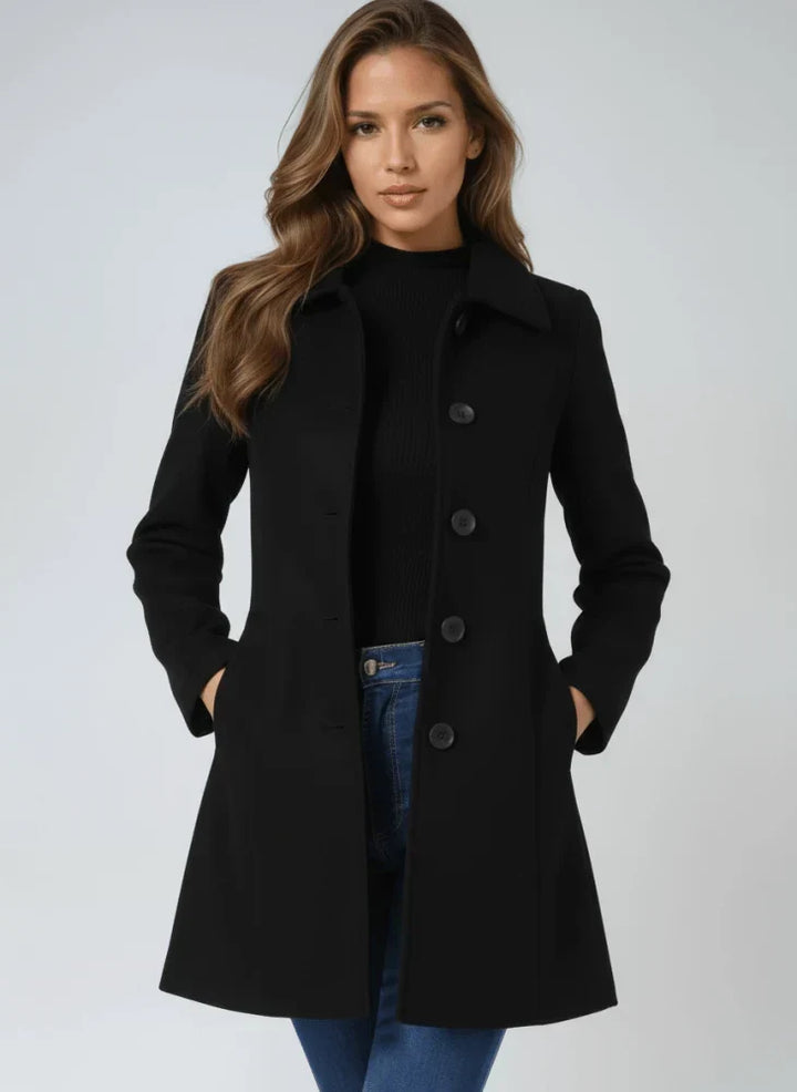 Fionnuala | Gestructureerde Sculpted Draped Coat
