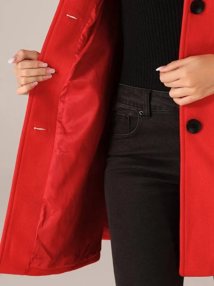 Fionnuala | Gestructureerde Sculpted Draped Coat