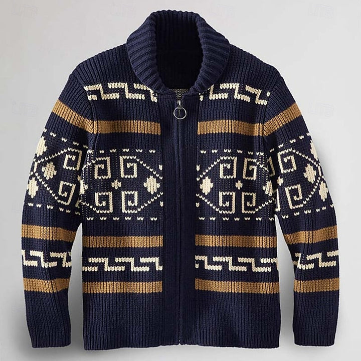 Sawyer | Patroon Zip Cardigan