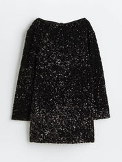 Elmy | Stralende Glam Glitter Cocktail Jurk