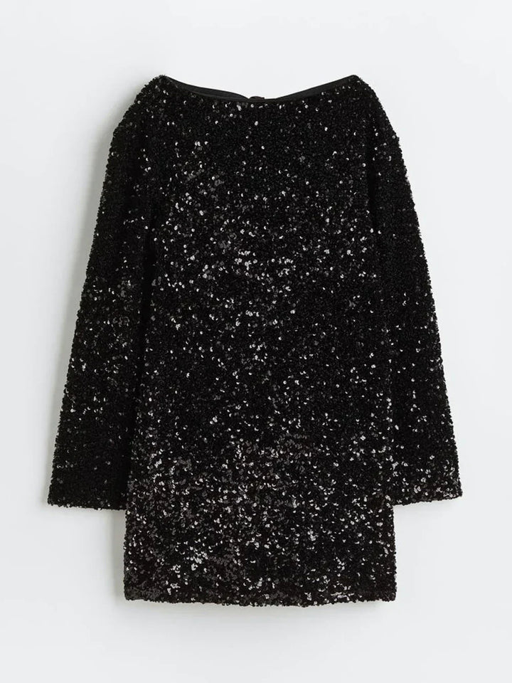 Mina | Dames mini jurk met strikdetail rug