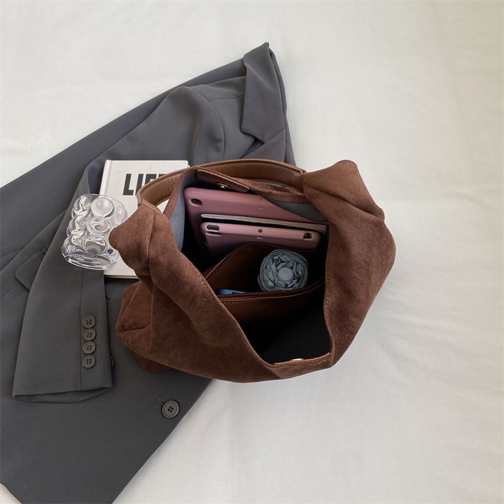 Gwendolyn | Dames schoudertas met enkele hengsel hobo vorm