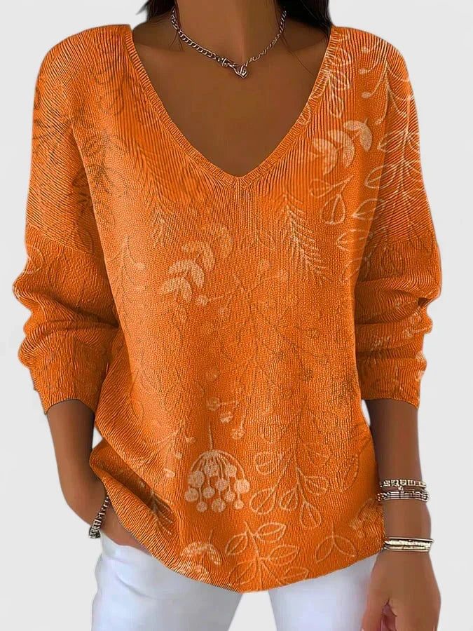 MAYA – RELAXED V-HALS TRUI