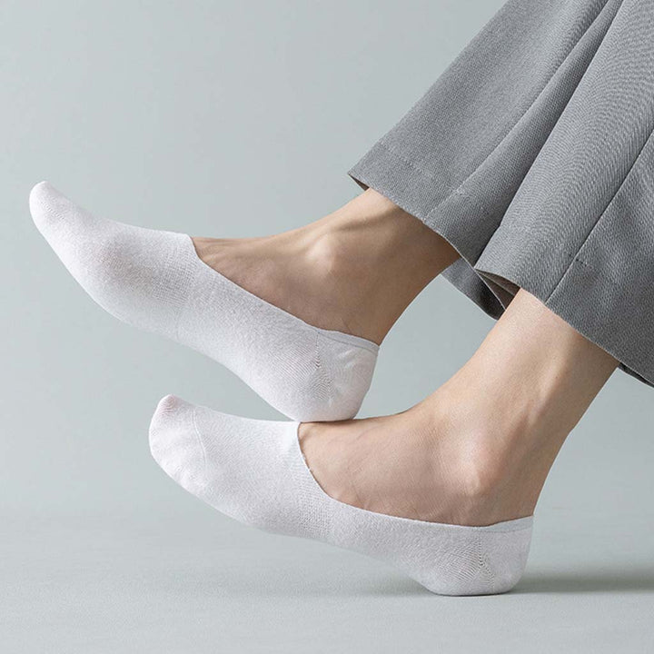 Onzichtbare Katoenen Antislip Sokken (3 Maten)