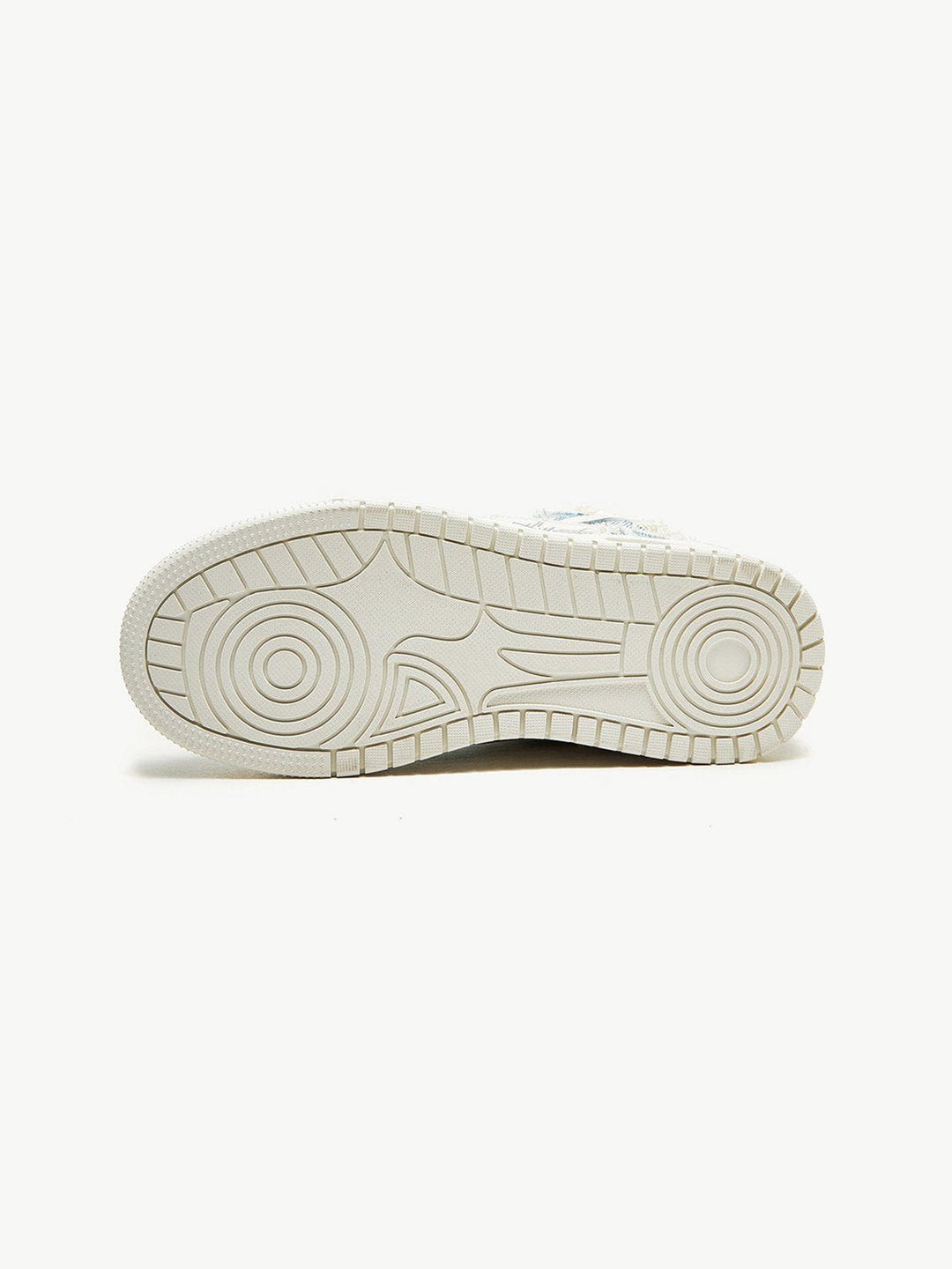 Dames Vintage Denim Platform Sneakers