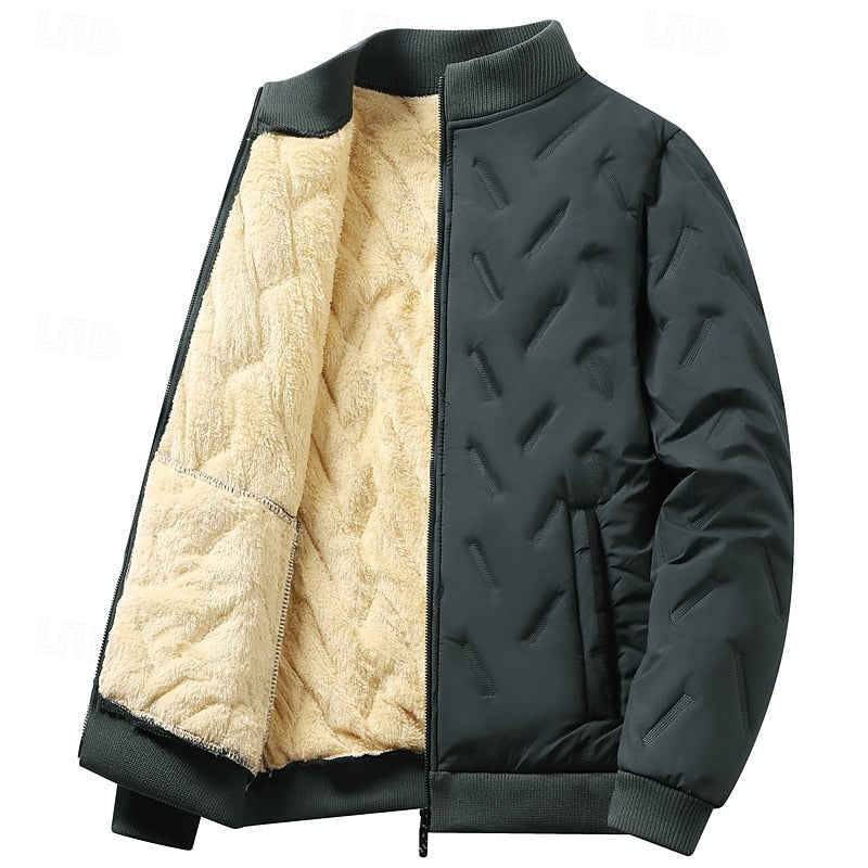 Douglas | Textured Quilted Bomberjack