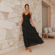 Mimi | Maxi Ruffle Jurk Dames - Elegant, Stijlvol en Comfortabel