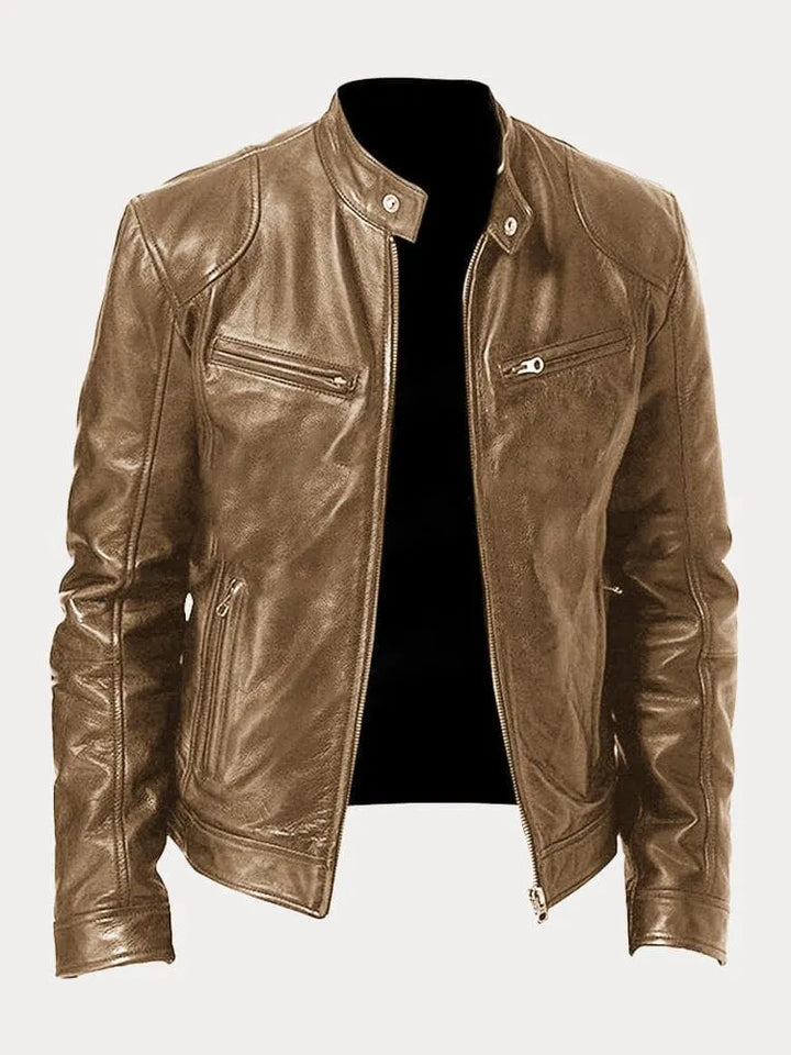 Chantal Mode | Duurzame Faux Leren Casual Jas