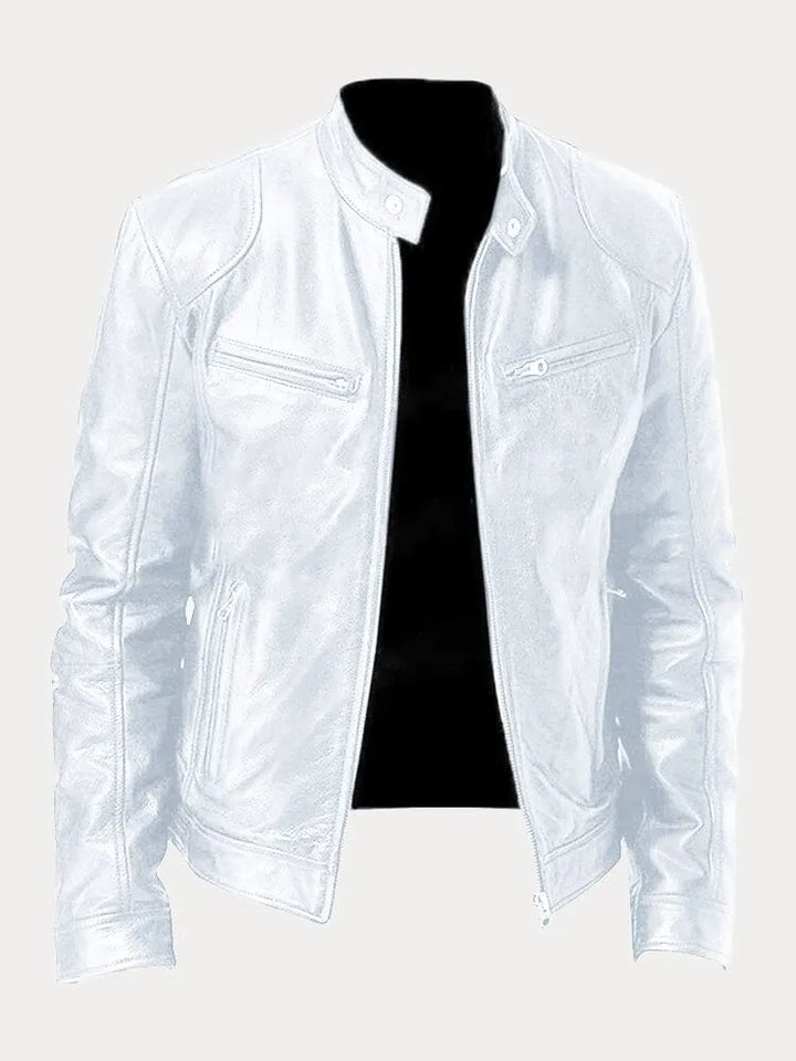 Chantal Mode | Duurzame Faux Leren Casual Jas
