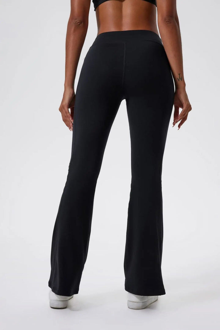 Charlie | Dameslegging met hoge taille en flared fit