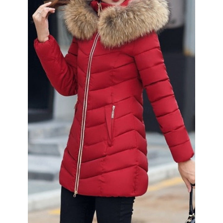 Gwendolyn | Gewatteerde Winterparka met Capuchon