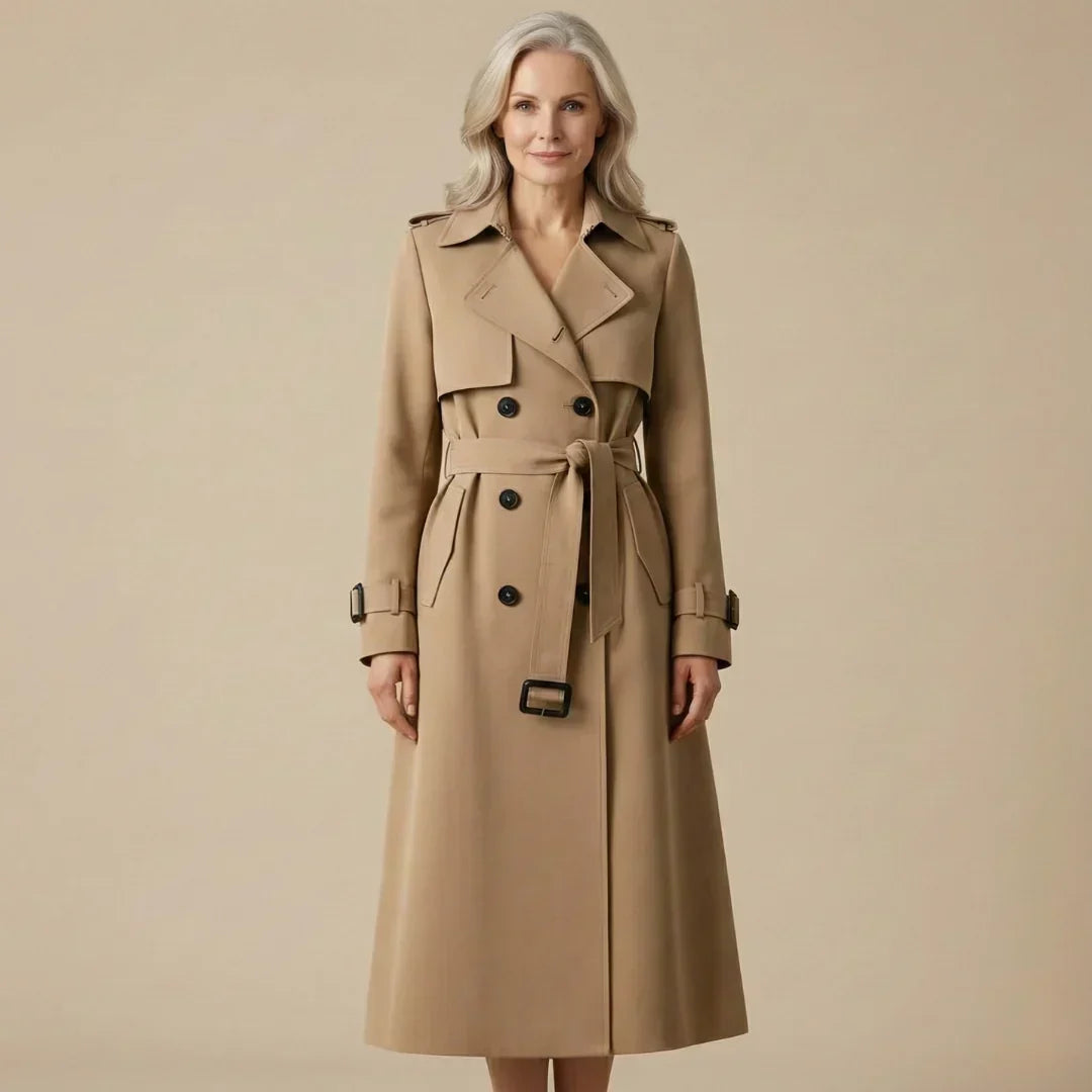 Orlaith | Gelaagde Dubbelzijdige Trenchcoat