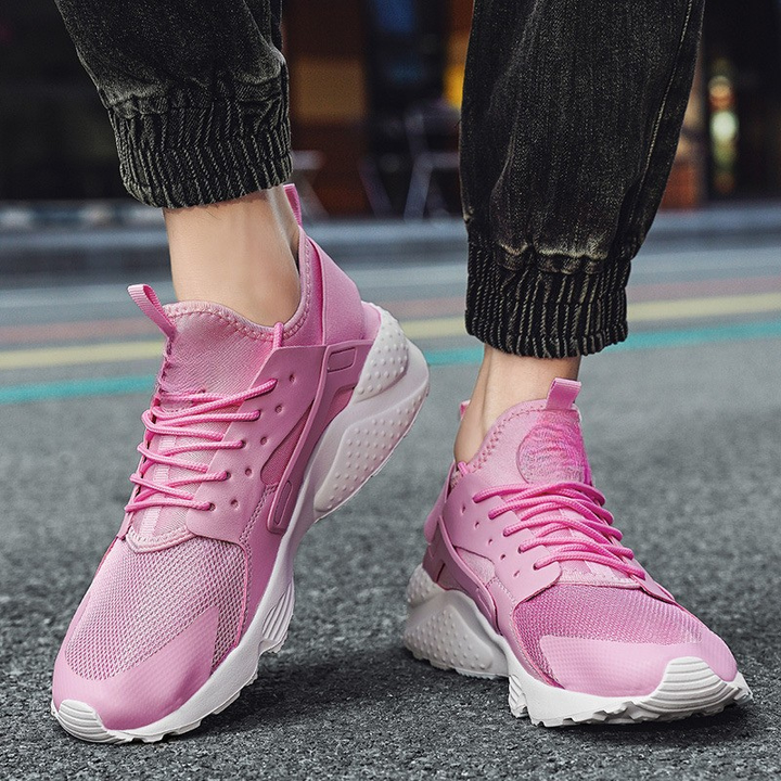 Ademende Mesh Veterschoenen met Gripzool