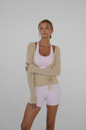 Loura | Lange Mouwen Yoga Wikkelblouse
