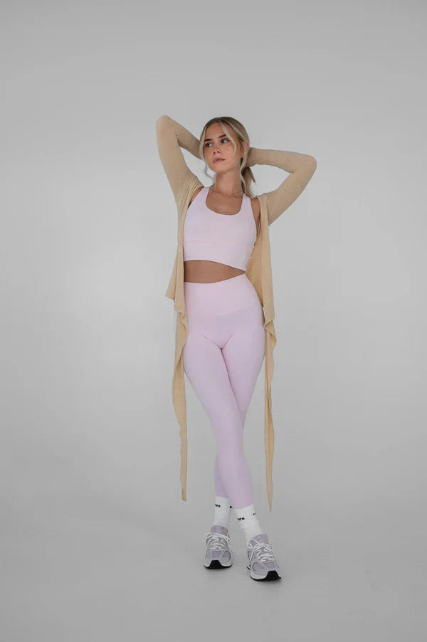 Viviana | Dames yoga wikkelblouse lange mouwen verstelbare striksluiting