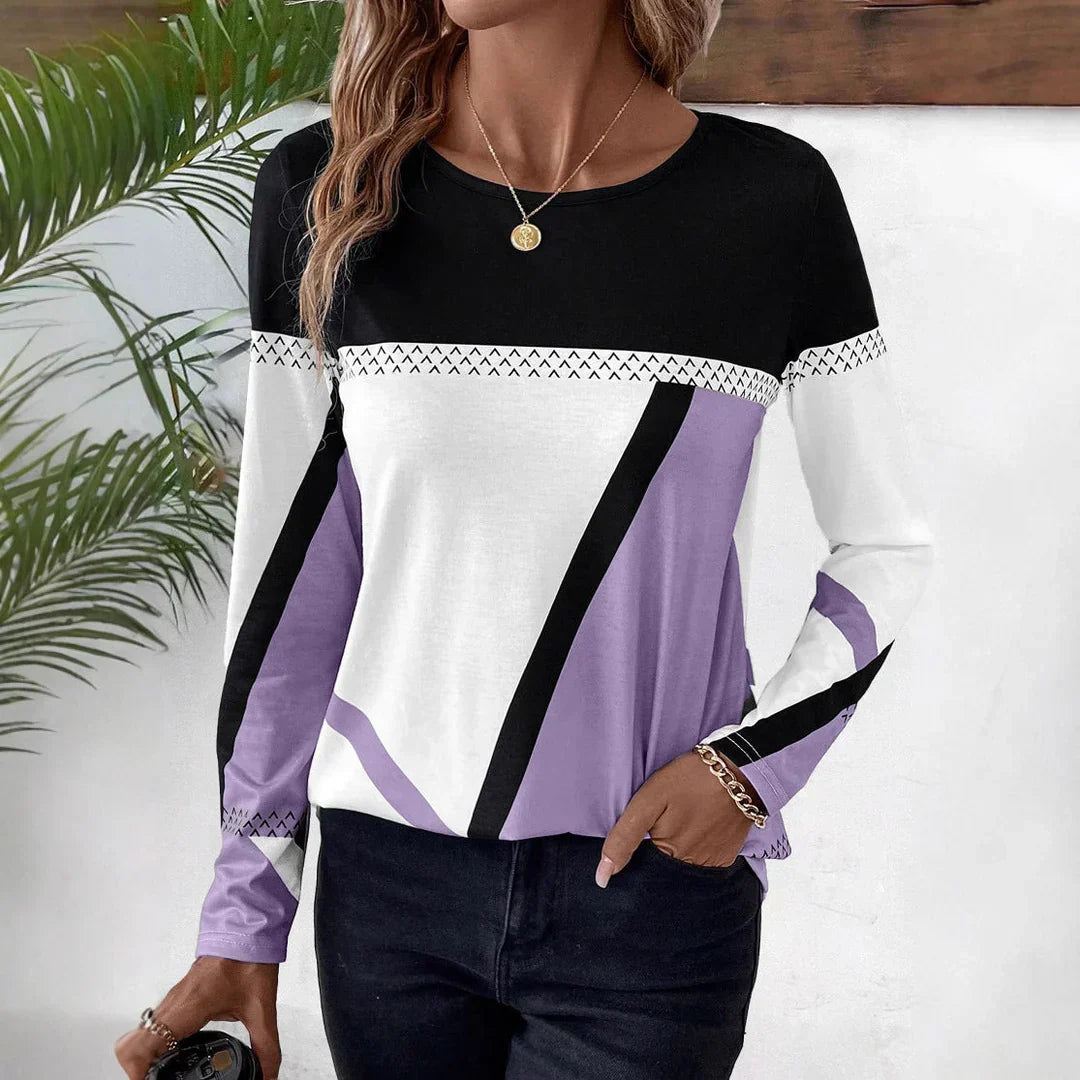 Tine - Stijlvol lange mouwenshirt
