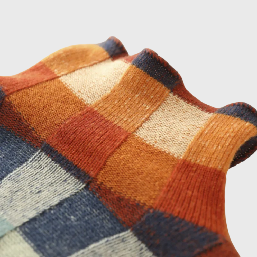 Rachele | Kleurblok Crew Neck Trui