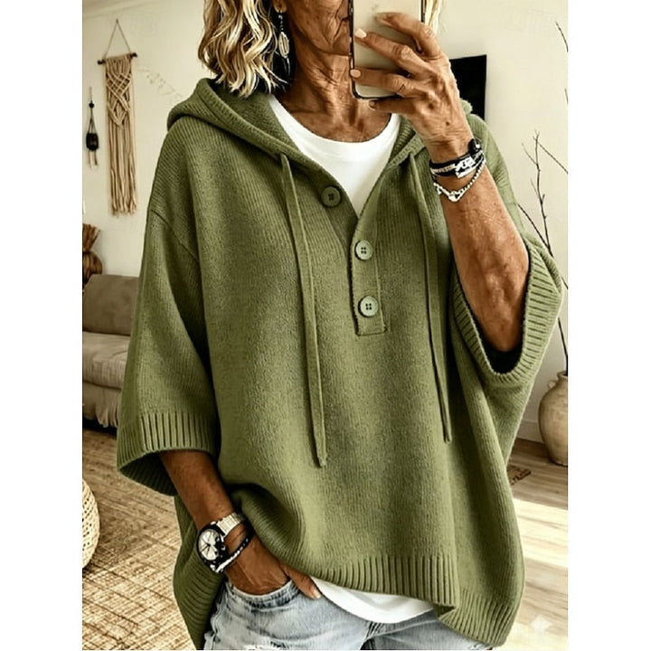 Maeve | Relaxed Hooded Sweater