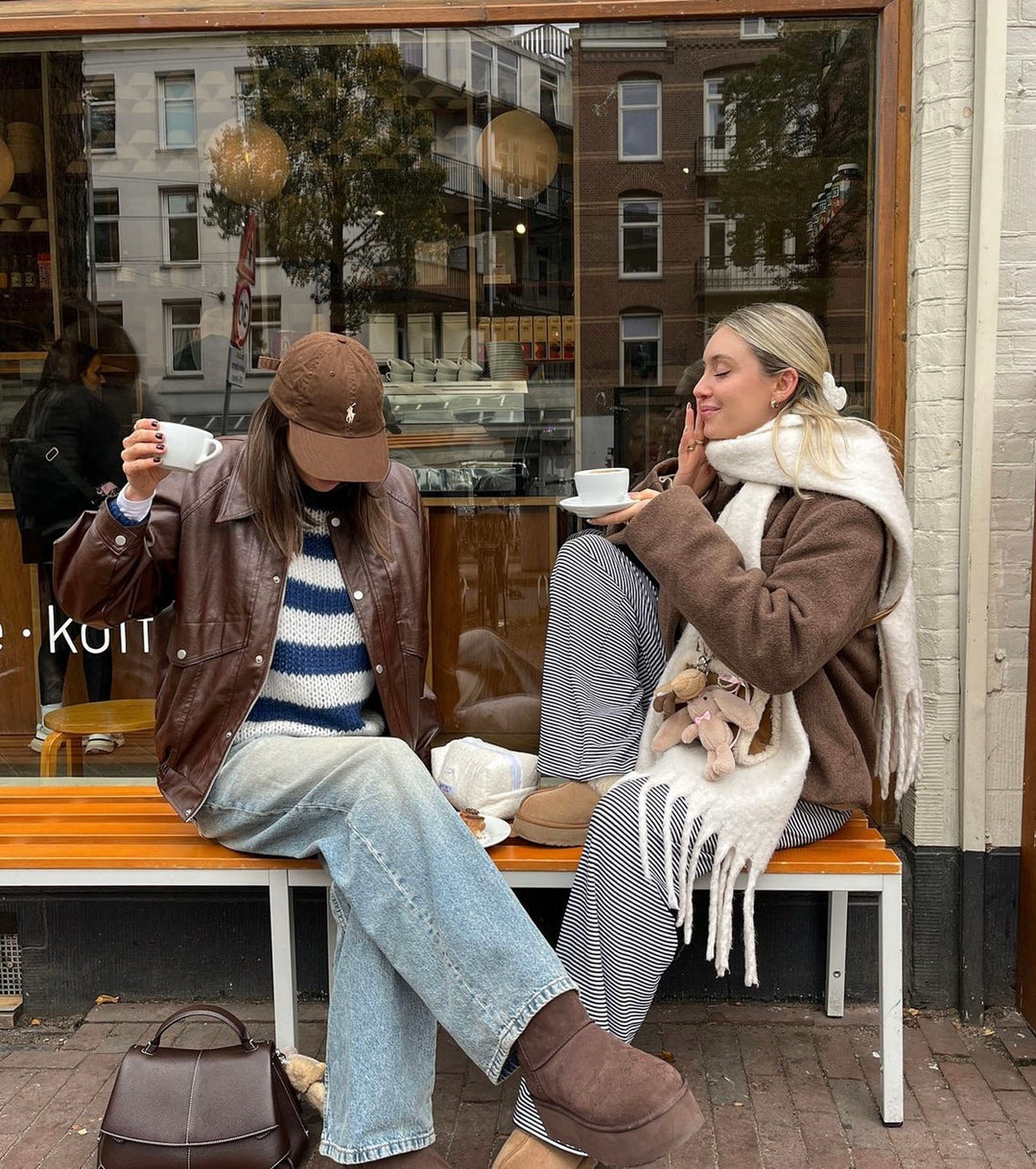 Gia | Dames oversized vest met open voorzijde structuur